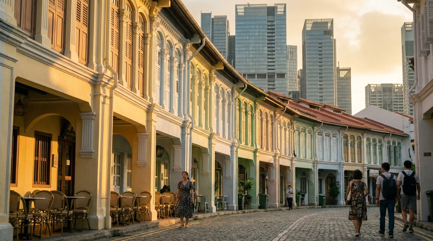 Fifty Shophouses, 61 Years Left: The S$500 Million Tanjong Pagar Deal Is a Bet on Operators, Not Landlords