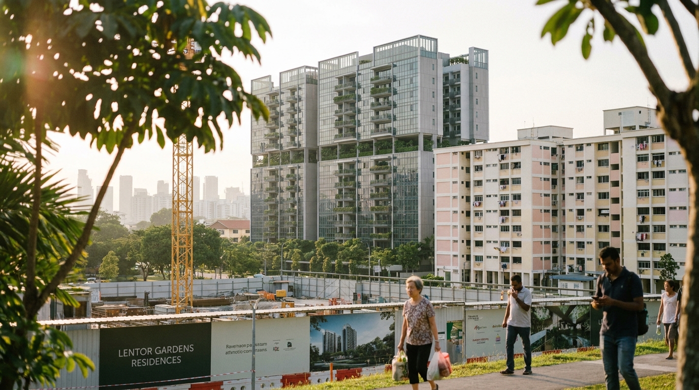 Lentor Gardens Residences and the Problem With Being the Neighbour