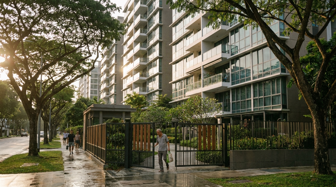The CCR Premium Halved to 10.1% — And Singapore's Prime Condo Rebound Turned Domestic